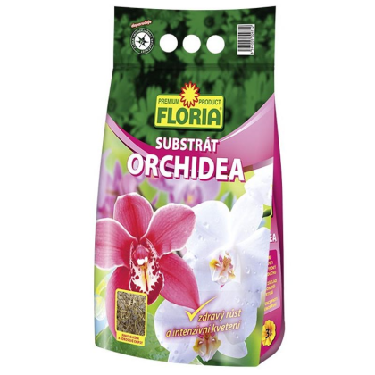 Agro CS FLORIA Substrát pro orchideje 3 l