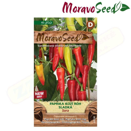 MORAVOSEED Paprika kozí roh SORA, sladká 64508