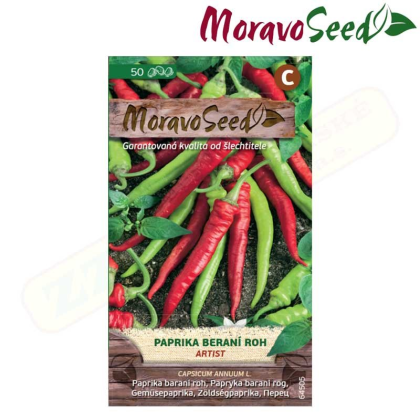 MORAVOSEED Paprika beraní roh ARTIST, sladká 64505