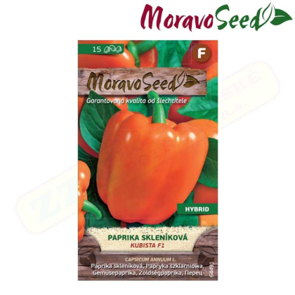 MORAVOSEED Paprika do skleníku KUBISTA F1 - hybrid 64491