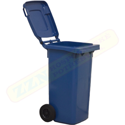 ZZN popelnice 120 l HDPE, modrá