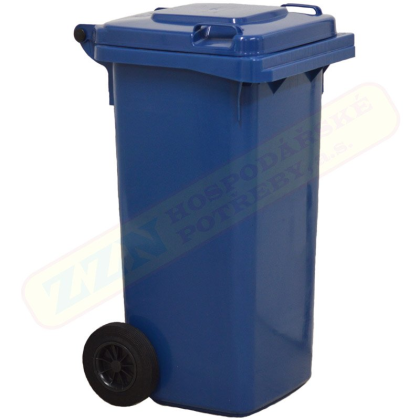 ZZN popelnice 120 l HDPE, modrá