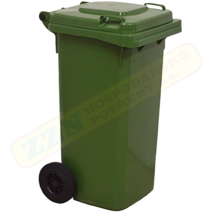 ZZN popelnice 120 l HDPE, zelená