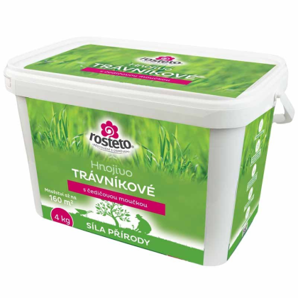 ROSTETO Hnojivo s čedičovou moučkou - trávníkové 4 kg